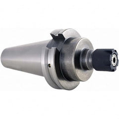 Techniks - 1/16" x 13/32" CAT40 Taper Shank Mini-ER ER16 Collet Chuck - Industrial Tool & Supply