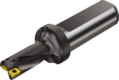 Sandvik Coromant - 2.0146" Max Drill Depth, 2xD, 23.7998mm Diam, Indexable Insert Drill - 2 Inserts, 1" Shank Diam, Straight Shank - Industrial Tool & Supply