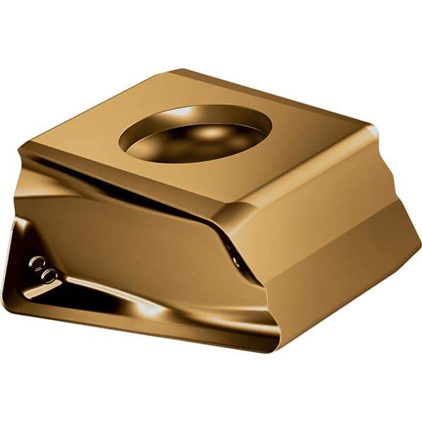 Walter - LNHU130632 L55T Grade WSM35S Carbide Milling Insert - TiAlN/Al2O3/Al Finish, 0.2677" Thick, 3.2mm Corner Radius - Industrial Tool & Supply