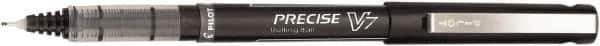 Pilot - Precision Point Roller Ball Pen - Black - Industrial Tool & Supply