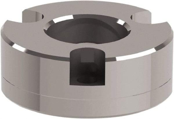 Jergens - Ball Lock System Compatible, Bolt-In Recessed Modular Fixturing Receiver Bushing - 25mm ID x 2.1653" OD, 2.1653" Overall Height - Industrial Tool & Supply
