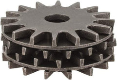 Desmond - 1-1/4" Diam Dresser Replacement Cutter Set - 0.426" Thick x 1-1/4" Diam x 1/4" Hole, Fits Dresser 11210, for Grinding Wheel Dressing - Industrial Tool & Supply