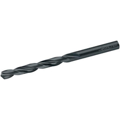 Walter-Titex - 43/64" 118° High Speed Steel Jobber Drill - Oxide Finish, Right Hand Cut, Spiral Flute, Straight Shank, 191mm OAL, N Point - Industrial Tool & Supply