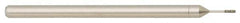 Made in USA - 3/4" Head Diam x 0.394" Head Thickness Diamond (Abrasive) Grinding Pin - 1/4" Shank Diam Fine Grade, 120 Grit - Industrial Tool & Supply
