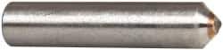 Made in USA - 1/3 Carat Single Point Diamond Dresser - 2" Long x 7/16" Shank Diam - Industrial Tool & Supply