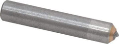Made in USA - 1 Carat Single Point Diamond Dresser - 2" Long x 3/8" Shank Diam - Industrial Tool & Supply