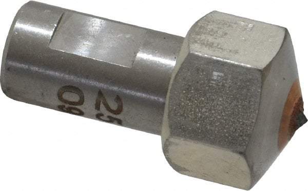 Made in USA - 1/4 Carat Single Point Diamond Dresser - 3/4" Long x 7/16" Shank Diam - Industrial Tool & Supply