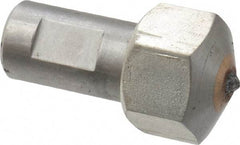 Made in USA - 1/3 Carat Single Point Diamond Dresser - 3/4" Long x 7/16" Shank Diam - Industrial Tool & Supply