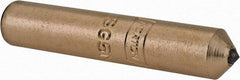 Norton - 1/2 Carat Single Point Diamond Dresser - 2" Long x 3/8" Shank Diam, Contains 3 Stones - Industrial Tool & Supply