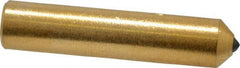 Norton - 1/2 Carat Single Point Diamond Dresser - 2" Long x 7/16" Shank Diam, Contains 3 Stones - Industrial Tool & Supply