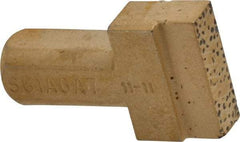 Norton - 7/16" Shank Multi-Point Diamond Dresser - 1/4" Diam x 3/4" Long x 5/16" Thick Diamond - Industrial Tool & Supply