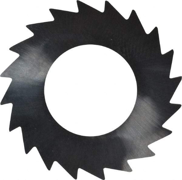 Made in USA - 1" Diam x 0.0313" Blade Thickness x 1/2" Arbor Hole Diam, 20 Tooth Slitting and Slotting Saw - Arbor Connection, Solid Carbide, Concave Ground - Industrial Tool & Supply
