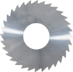 Made in USA - 1-3/4" Diam x 1/16" Blade Thickness x 5/8" Arbor Hole Diam, 32 Tooth Slitting and Slotting Saw - Arbor Connection, Solid Carbide, Concave Ground - Industrial Tool & Supply