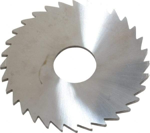 Made in USA - 1-3/4" Diam x 1/16" Blade Thickness x 1/2" Arbor Hole Diam, 32 Tooth Slitting and Slotting Saw - Arbor Connection, Solid Carbide, Concave Ground - Industrial Tool & Supply