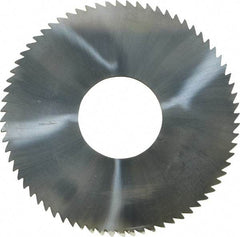 Made in USA - 2-1/2" Diam x 1/16" Blade Thickness x 7/8" Arbor Hole Diam, 72 Tooth Slitting and Slotting Saw - Arbor Connection, Solid Carbide, Concave Ground - Industrial Tool & Supply