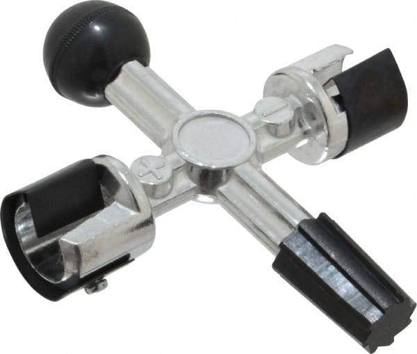 Value Collection - Professional 4 Way Battery Post & Terminal Cleaner - Industrial Tool & Supply