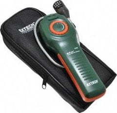 Extech - Audible, Visual Alarm, LCD Display, Multi-Gas Detector - Monitors Combustible - Industrial Tool & Supply