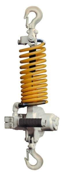 Coffing - 300 Lb Load Limit, 6-1/2' Max Height Air Chain Hoist - 36 FPM Lift Speed, - Industrial Tool & Supply