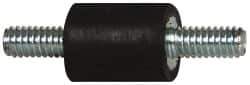 Tech Products - 4 Lb Capacity, 8-32 Stud/Stud Vibration Isolator - 3/8" Diam, 1/2" High - Industrial Tool & Supply