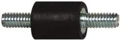 Tech Products - 4 Lb Capacity, 8-32 Stud/Stud Vibration Isolator - 3/8" Diam, 1/2" High - Industrial Tool & Supply