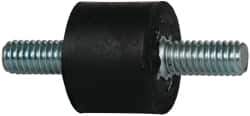 Tech Products - 44 Lb Capacity, 5/16-18 Stud/Stud Vibration Isolator - 1" Diam, 3/4" High - Industrial Tool & Supply