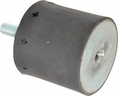 Tech Products - 250 Lb Capacity, 1/2-13 Plate/Stud Vibration Isolator - 3-1/8" Diam, 3" High - Industrial Tool & Supply