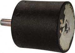 Tech Products - 690 Lb Capacity, 1/2-13 Plate/Stud Vibration Isolator - 3-1/8" Diam, 3" High - Industrial Tool & Supply