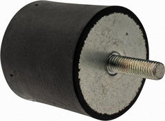 Tech Products - 1190 Lb Capacity, 1/2-13 Plate/Stud Vibration Isolator - 3-1/8" Diam, 3" High - Industrial Tool & Supply