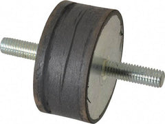 Tech Products - 760 Lb Capacity, 1/2-13 Stud/Stud Vibration Isolator - 3-1/8" Diam, 1-1/2" High - Industrial Tool & Supply
