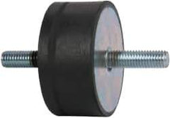 Tech Products - 1815 Lb Capacity, 1/2-13 Stud/Stud Vibration Isolator - 3-1/8" Diam, 1-1/2" High - Industrial Tool & Supply