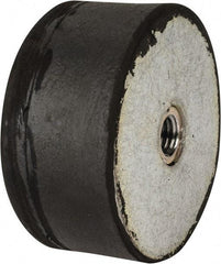Tech Products - 1260 Lb Capacity, 1/2-13 Plate/Plate Vibration Isolator - 3-1/8" Diam, 1-1/2" High - Industrial Tool & Supply