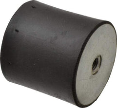 Tech Products - 250 Lb Capacity, 1/2-13 Plate/Plate Vibration Isolator - 3-1/8" Diam, 3" High - Industrial Tool & Supply