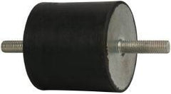 Tech Products - 910 Lb Capacity, M12 Stud/Stud Vibration Isolator - 79mm Diam, 76mm High - Industrial Tool & Supply