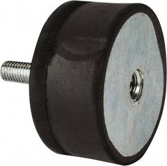 Tech Products - 360 Lb Capacity, M12 Plate/Plate Vibration Isolator - 79mm Diam, 38mm High - Industrial Tool & Supply