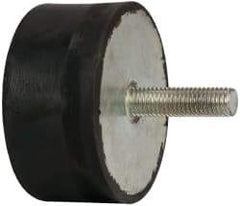 Tech Products - 760 Lb Capacity, M12 Plate/Plate Vibration Isolator - 79mm Diam, 38mm High - Industrial Tool & Supply