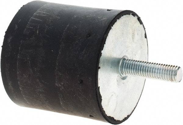 Tech Products - 690 Lb Capacity, M12 Plate/Plate Vibration Isolator - 79mm Diam, 76mm High - Industrial Tool & Supply