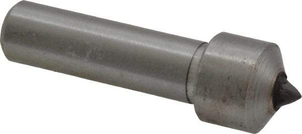 Value Collection - 3 Carat Single Point Diamond Dresser - 1-1/2" Long x 7/16" Shank Diam, 5/8" Diam x 5/8" Thick Head - Industrial Tool & Supply