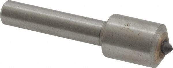 Value Collection - 1 Carat Single Point Diamond Dresser - 1-1/8" Long x 1/4" Shank Diam, 7/16" Diam x 5/8" Thick Head - Industrial Tool & Supply
