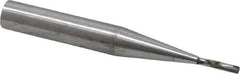 Made in USA - 1/16" Point Diam Rat Tail Radius Dresser - 3" Long x 3/8" Shank Diam - Industrial Tool & Supply
