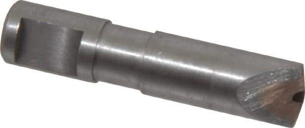 Made in USA - 0.02" Radius Single Point Diaform Diamond Dresser - 1-3/4" Long x 1/4" Shank Diam, 60° Included Angle - Industrial Tool & Supply