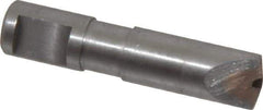Made in USA - 0.02" Radius Single Point Diaform Diamond Dresser - 1-3/4" Long x 1/4" Shank Diam, 60° Included Angle - Industrial Tool & Supply