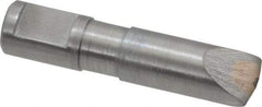 Made in USA - 0.025" Radius Single Point Diaform Diamond Dresser - 1-3/4" Long x 1/4" Shank Diam, 60° Included Angle - Industrial Tool & Supply