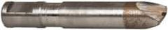 Made in USA - 0.02" Radius Single Point Diaform Diamond Dresser - 2-1/4" Long x 1/4" Shank Diam, 60° Included Angle - Industrial Tool & Supply