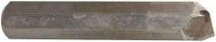 Made in USA - 0.02" Single Point Diamond Dresser - 1-3/4" Long x 5/16" Shank Diam, 72° Included Angle - Industrial Tool & Supply