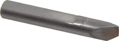 Made in USA - 0.01" Single Point Diamond Dresser - 1-9/16" Long x 1/4" Shank Diam, 40° Included Angle - Industrial Tool & Supply