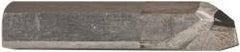 Made in USA - 0.011" Single Point Diamond Dresser - 1-1/4" Long x 5/16" Shank Diam, 50° Included Angle - Industrial Tool & Supply