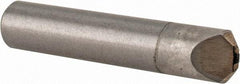 Value Collection - 1/3 Carat Single Point Chishel Edge Diamond - 2" Long x 3/8" Shank Diam, 90° Included Angle - Industrial Tool & Supply