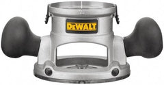 DeWALT - Router Fixed Base - For Use with Dewalt DW616 & Dewalt DW618 - Industrial Tool & Supply