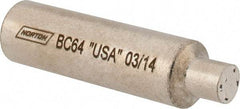 Norton - 1R-J, 1-1/2" Long x 7/16" Shank Diam Multi-Point Diamond Dresser - Grit Impregnated, 1/4" Diam Head - Industrial Tool & Supply