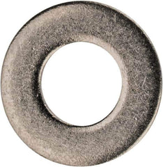 Value Collection - M3.5 Screw, Grade 18-8 Stainless Steel Standard Flat Washer - 4mm ID x 9.64mm OD, Plain Finish - Industrial Tool & Supply
